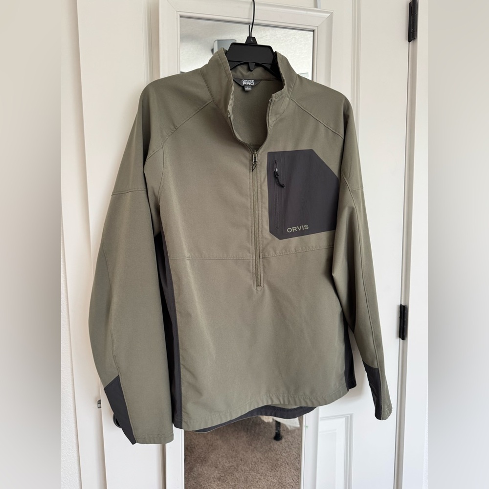 Mens Orvis PRO LT Softshell Pullover